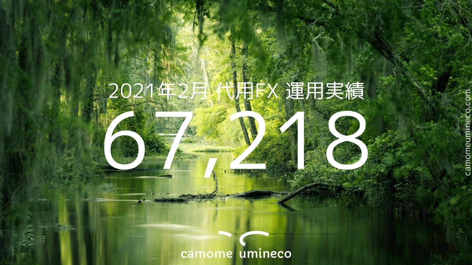 【auカブコム】2021年2月 代用FX 運用実績 67,218円
