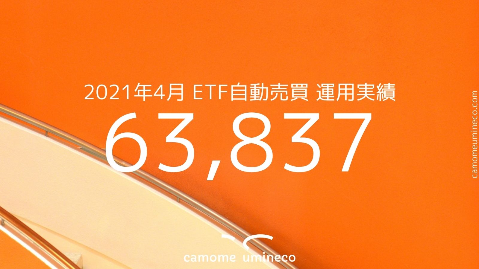 【トライオートETF】2021年4月 運用実績 63,837円