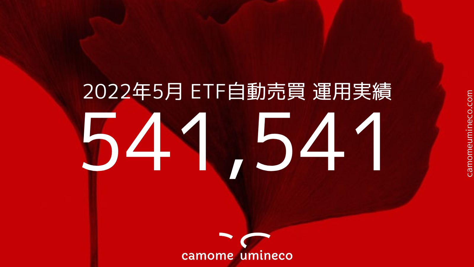 【ETF自動売買】2022年5月 運用実績 541,541円 トライオートETF ナスダックトラリピ